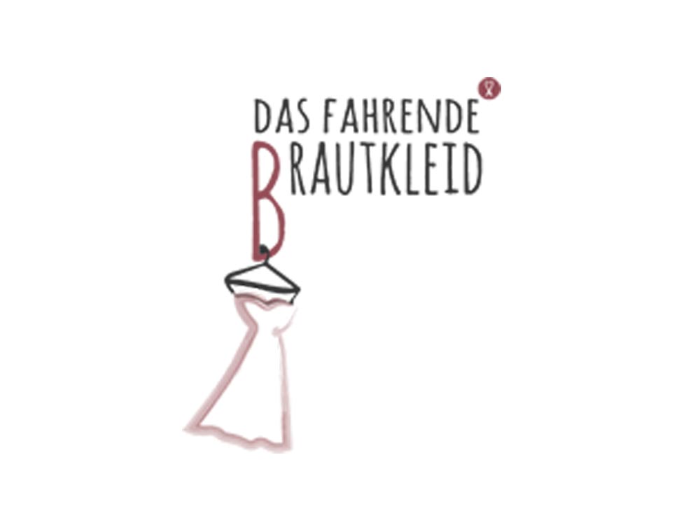 Logo das fahrende Brautkleid - Aussteller auf Hochzeitsmesse Schloss Oelber 2019